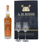 A.H. Riise XO Ambre d'Or 42% 0,7 l (dárkové balení 2 sklenice) – Sleviste.cz
