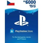 PlayStation dárková karta 6 000 Kč – Zboží Dáma
