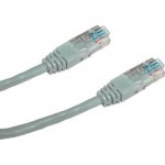 Datacom 1510 patch UTP CAT5E, 1m, šedý – Zboží Živě