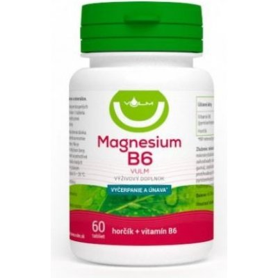 Vulm Magnesium B6 tablet flm hořčík + vitamin B6 60 ks