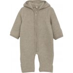 HUTTELIHUT dětský overal s oušky vlněné rouno Savannah Melange – Zboží Dáma