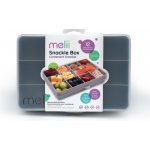 Melii Snackle Box krabička na svačinu 1368 ml Šedá – Zboží Dáma