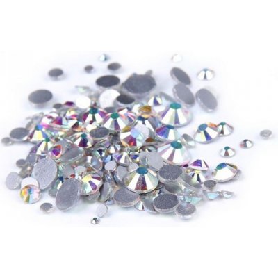 Kamínky na nehty A La Swarovski SS10 AB 50 ks – Hledejceny.cz