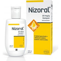 Lék volně prodejný NIZORAL 20MG/G SAT 100ML