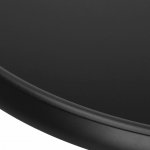 SPRINGOS BISTRO GF1010-XG Zahradní stolek 60 cm, černý – Hledejceny.cz