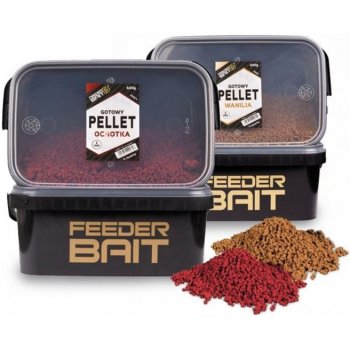 FeederBait pelety Ready For Fish 600 g 2 mm Jahoda