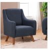 Křeslo Atelier del Sofa Wing Chair Hera Dark Blue