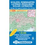 Oblasti Schlern-Catinaccio Rosengarten-Latemar-Regglberg Tabacco 29 – Zboží Mobilmania