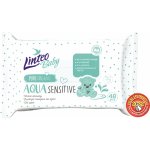 LINTEO BABY Vlhčené ubrousky Aqua sensitive 48 ks – Zboží Dáma