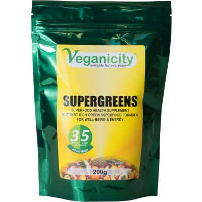 Veganicity SuperGreens 200 g – Hledejceny.cz