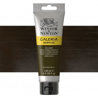 Winsor & Newton Akrylová barva 120ml Raw Umber