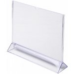 Jansen Display Plexi stojánek tvaru T economy SCRITTO na výšku 5 ks A4 210 x 297 mm – Sleviste.cz