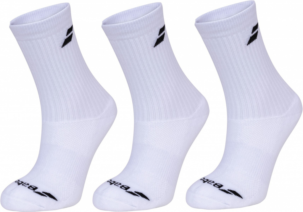 Babolat ponožky 3 Pairs Pack White