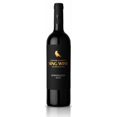 Sing Wine Dornfelder pozdní sběr 2023 13% 0,75 l (holá láhev) – Hledejceny.cz