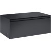 Koupelnový nábytek Elita Split Slim skříňka s deskou 80x45.8x31.9 cm boční závěsné černá 168934