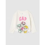 Baby tričko Gap & Tlapková patrola bílá – Zboží Dáma