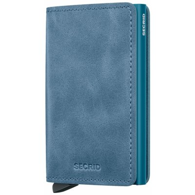 Secrid Slimwallet Vintage Teal tyrkysová – Zboží Mobilmania