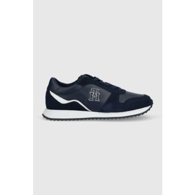 Tommy Hilfiger RUNNER EVO LEATHER tmavomodré FM0FM04479 – Zbozi.Blesk.cz