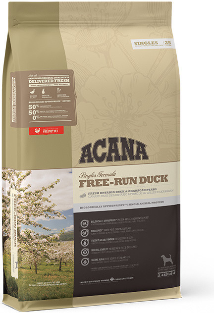 Acana Singles Free-Run Duck 2 x 11,4 kg