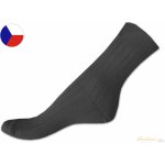 Nepon 100% bavlněné ponožky tmavě šedé žebro 46/47 – Zboží Mobilmania