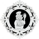 Dřevo Novák Vánoční ozdoba Vločka č.1412 – Hledejceny.cz