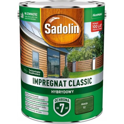 Sadolin Classic Impregnace na dřevo 4,5 l zelená