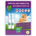 Menforsan Spot-On Antiparazitní pipety pro kočky 2 x 1,5 ml – Zboží Mobilmania