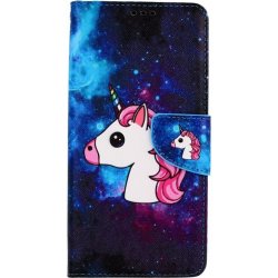 Pouzdro TopQ Samsung A32 knížkové Space Unicorn