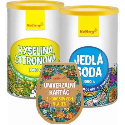 Wolfberry WF Kyselina citronová 1000 g – Zboží Mobilmania