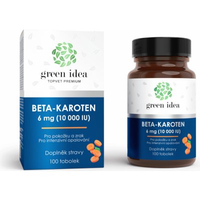Green idea Betakaroten tobolky 100 ks – Hledejceny.cz