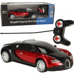 RCskladem RC Model Bugatti Veyron RTR červená 1:24 – Zboží Dáma