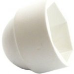 Krytka matice ozdobná M10 17 mm bílá – Zboží Mobilmania