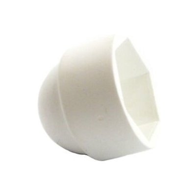 Krytka matice ozdobná M10 17 mm bílá – Zboží Mobilmania