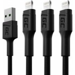 Green Cell KABGCSET05 set 3 rychlodobíjecích Ray USB - Lightning, 120cm – Sleviste.cz