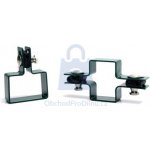 Příchytka plotového panelu na sloupek 60 x 40 mm 60 x 40 mm, rohová ANTRACIT, balení 1 ks – Hledejceny.cz