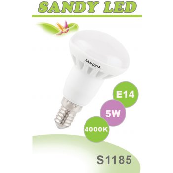 Sandy LED žárovka LED E14 R50 S1185 5W Neutrální bílá