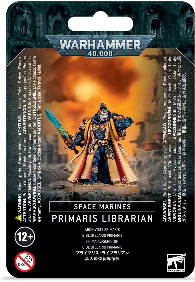 GW Warhammer 40,000 Space Marines Primaris Librarian