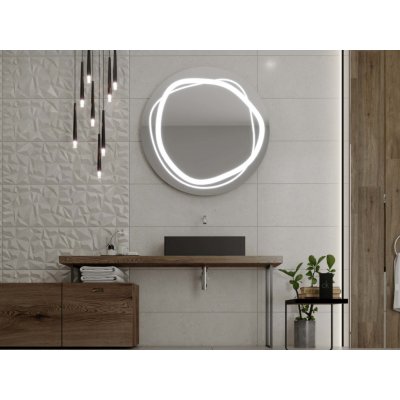 Artalo Kulaté LED zrcadlo C9 60 x 60 cm – Zboží Mobilmania