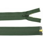 Spirálový zip no.5 rozepínací 70cm - více barev color: 673 tmavě zelená – Hledejceny.cz