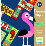 Djeco Oboustranné domino Zvířátka – Zboží Živě