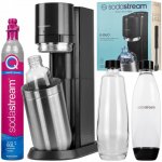 SodaStream DUO Titanium 2 lahve skleněná + PET + CO2 60L – Zbozi.Blesk.cz