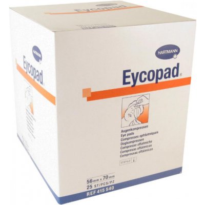 Eycopad Kompres sterilní 56 x 70mm 25 ks 4155407 – Zboží Dáma
