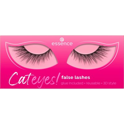 Essence Cateyes! umělé řasy 01 Catwalk 2 kusy, 1 pár – Zboží Dáma