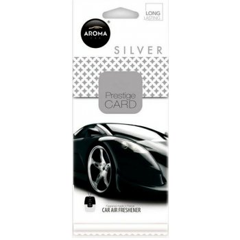 Aroma Car Prestige Card - Silver