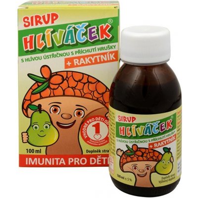 Terezia Company Ovocný sirup s hlívou ústřičnou a rakytníkem příchuť hruška 100 ml – Hledejceny.cz