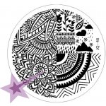 Starnails Razítkovací destička JQ48 Ornamenty krajka – Zboží Dáma