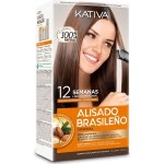 Kativa Brazilian Straightening Kit Sada s keratinem pro narovnání vlasů 225 ml – Zbozi.Blesk.cz