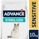 Krmivo pro kočky Advance Sterilized Sensitive Cat 10 kg