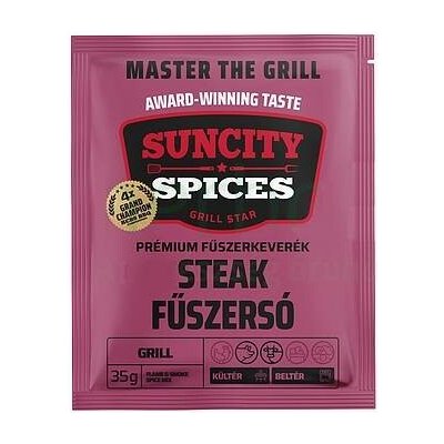 SunCity Prémiový BBQ koření na steak grilovací směs na hovězí maso 35 g – Hledejceny.cz