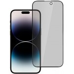 Privacy tvrzené sklo Glass pro iPhone 15 černé 111486 – Zboží Živě